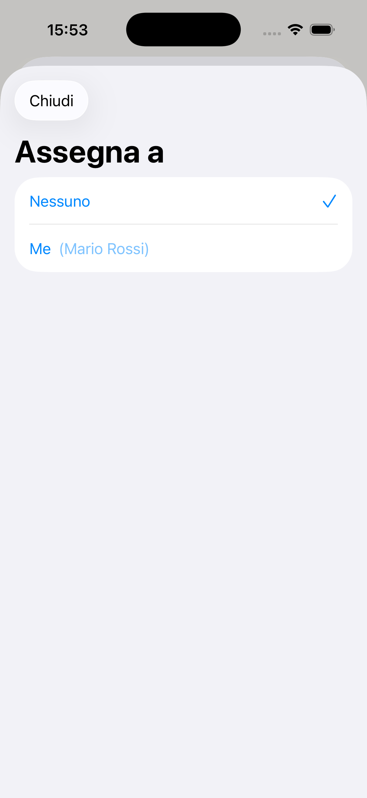 Assegna attività